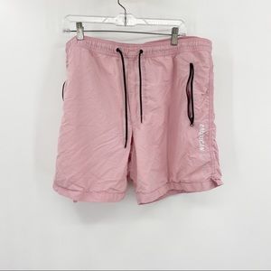 American Eagle Pink Swim Shorts XL
